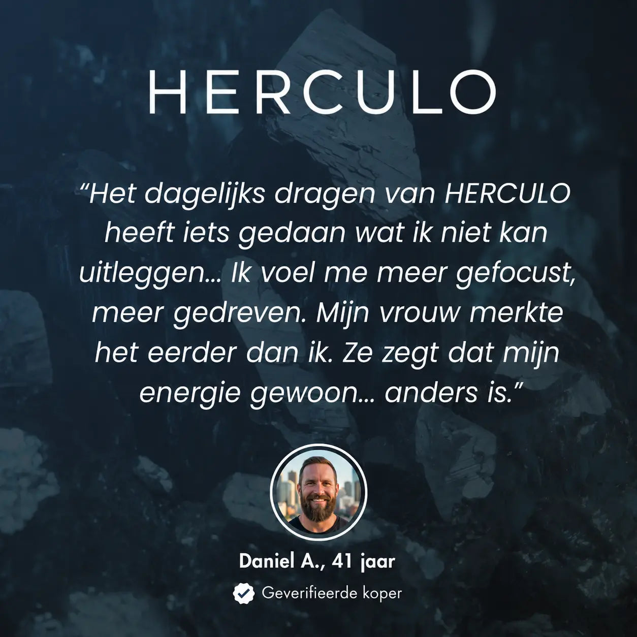 Herculo® Hematite Armband